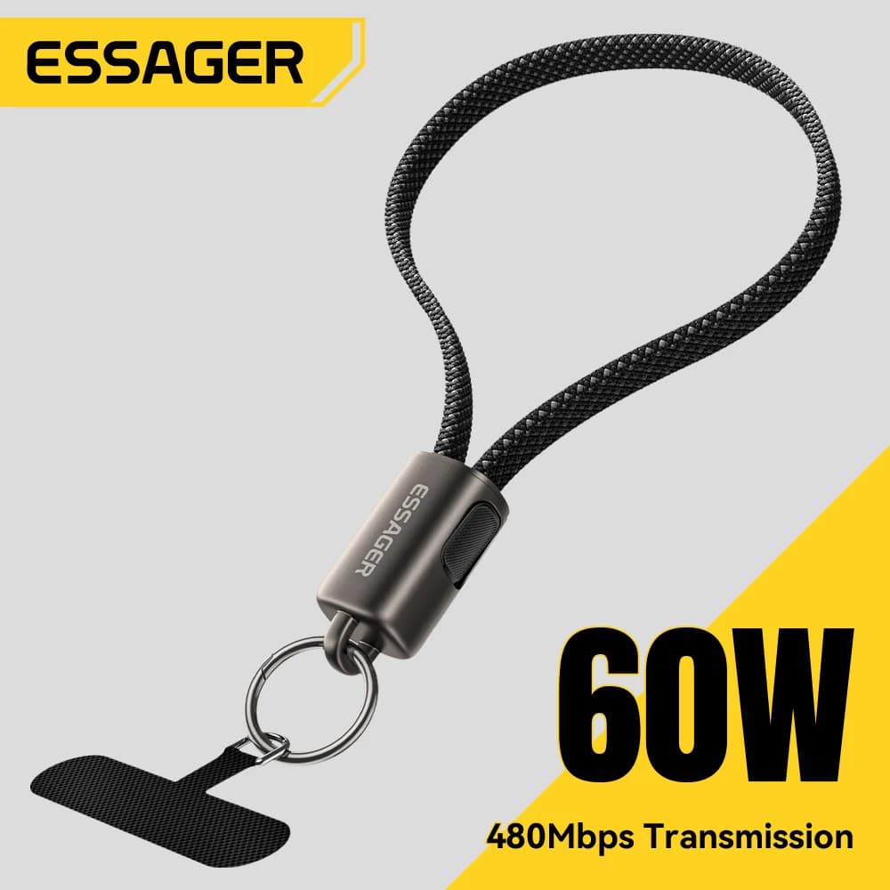 60W USB-C-Lightning-nopea latauskaapeli (nyorimallinen)