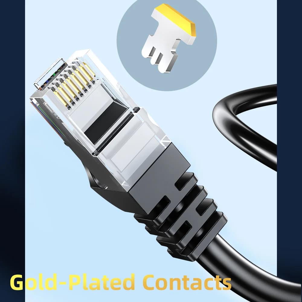 10 m Cat6 Ethernet LAN -verkkokaapeli