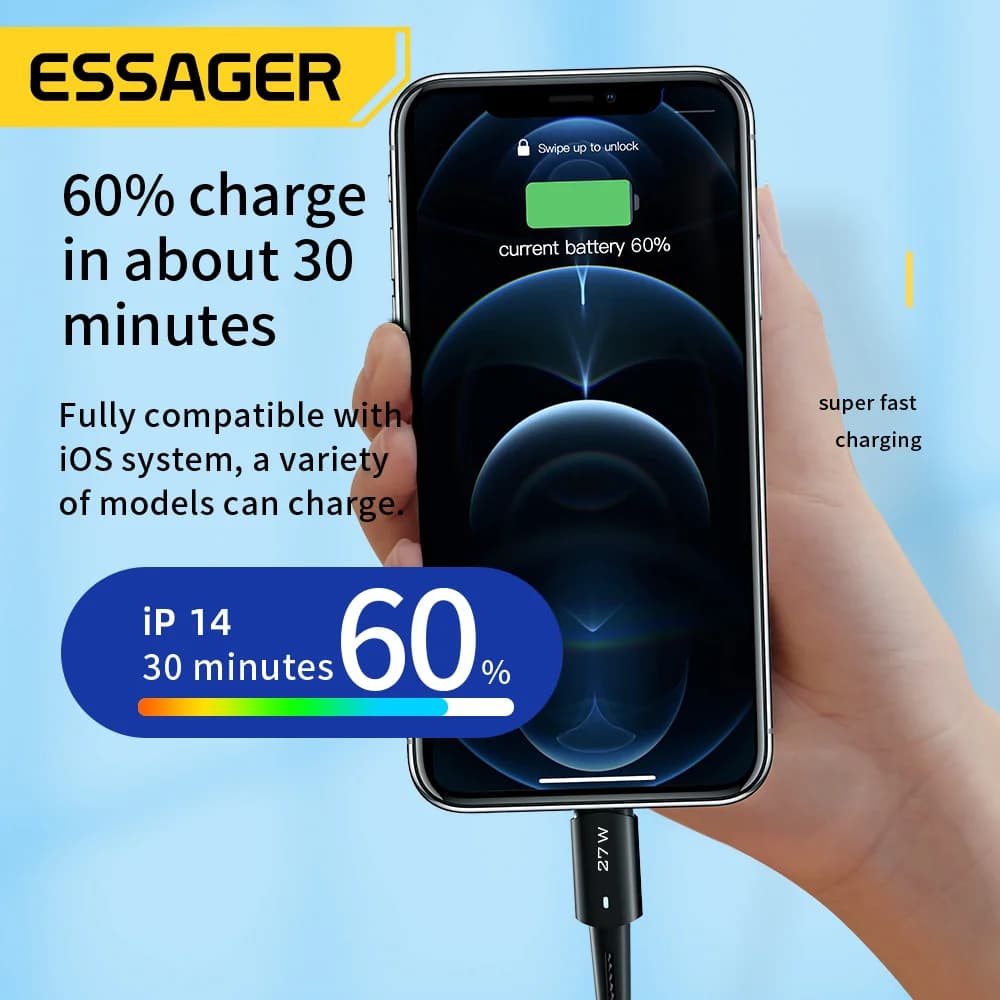 20W USB-C Lightning-pikakausijohto