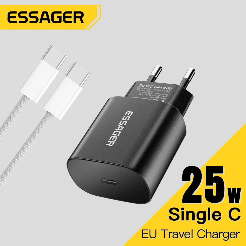 25W USB-C PD Pikalaturi