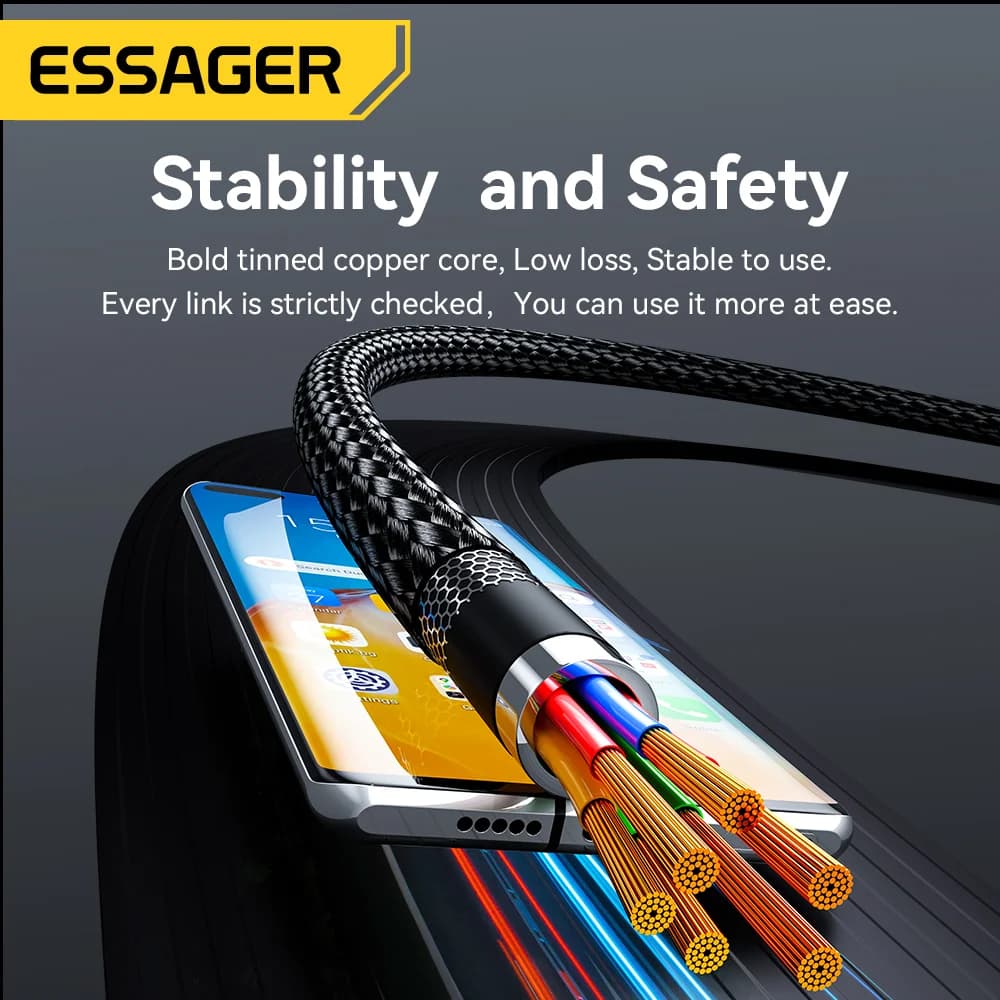 240W 90 asteen kulmassa USB-C - USB-C -kaapeli