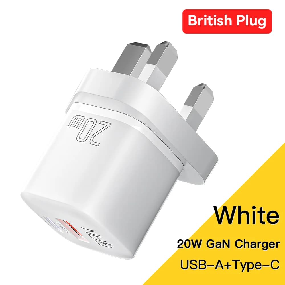 20 W GaN USB-C PD Pikalaturi
