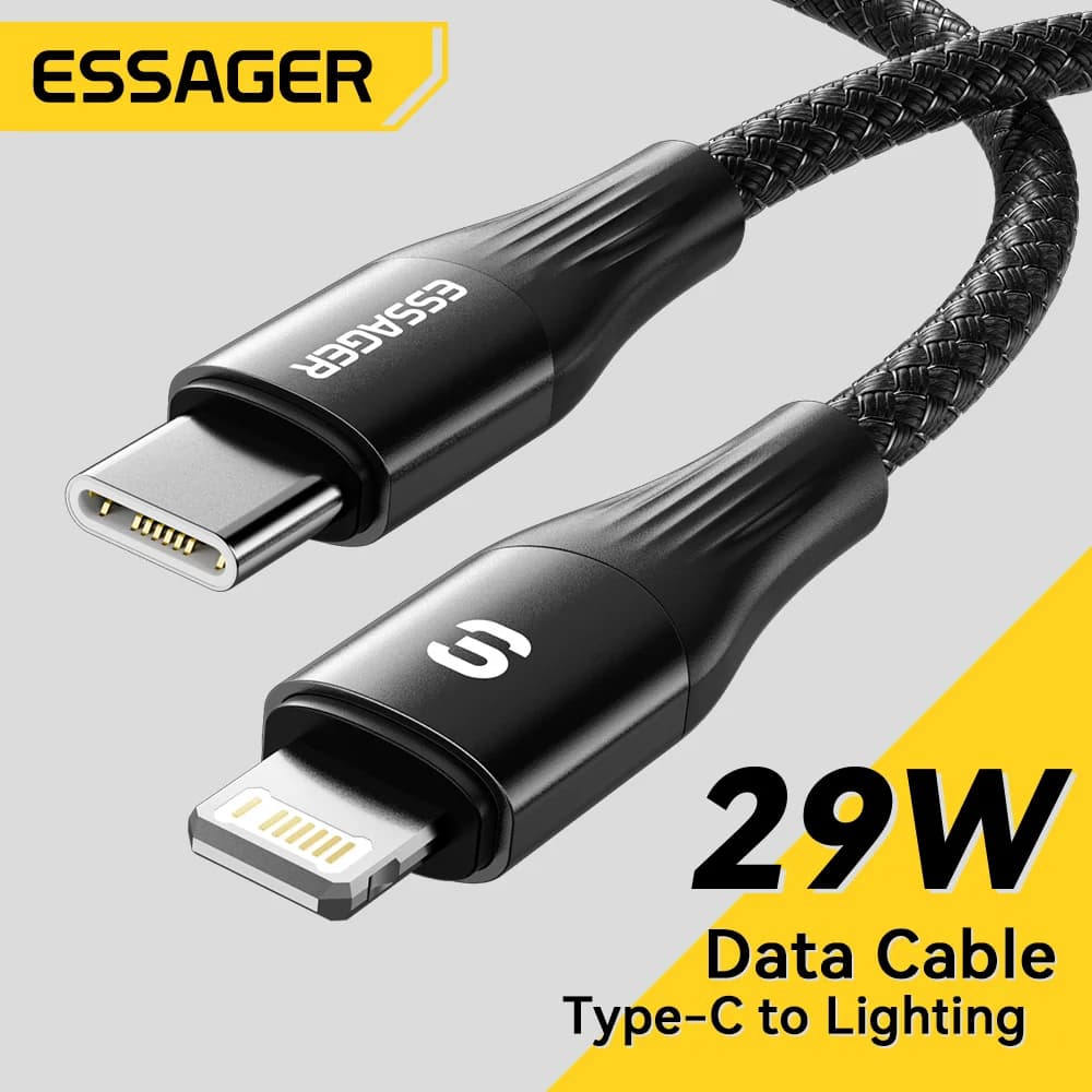 USB-C - Lightning PD-pikalatauskaapeli