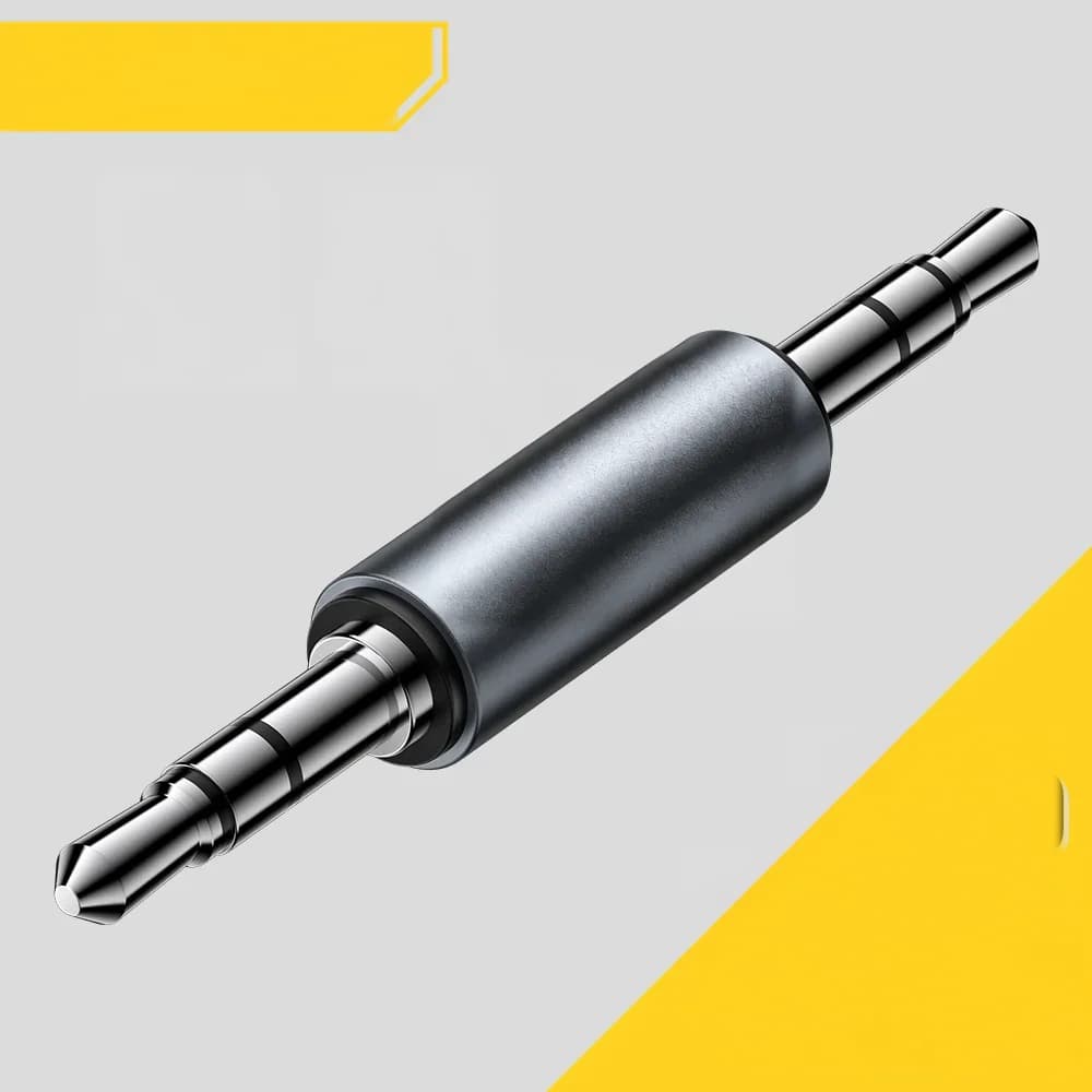 3,5 mm uros-uros stereoaudioliitäntäadapteri