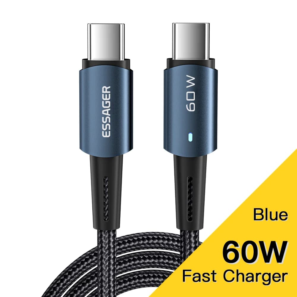 100W USB-C PD Pikalatauskaapeli