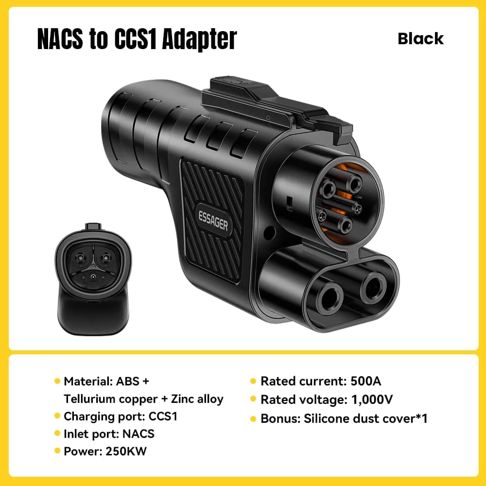 NACS-CCS1-latausadapteri Teslalle